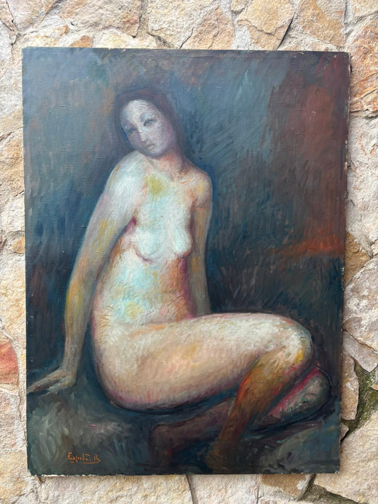 Quadro -Nudo Artistico- dipinto a olio su tela
