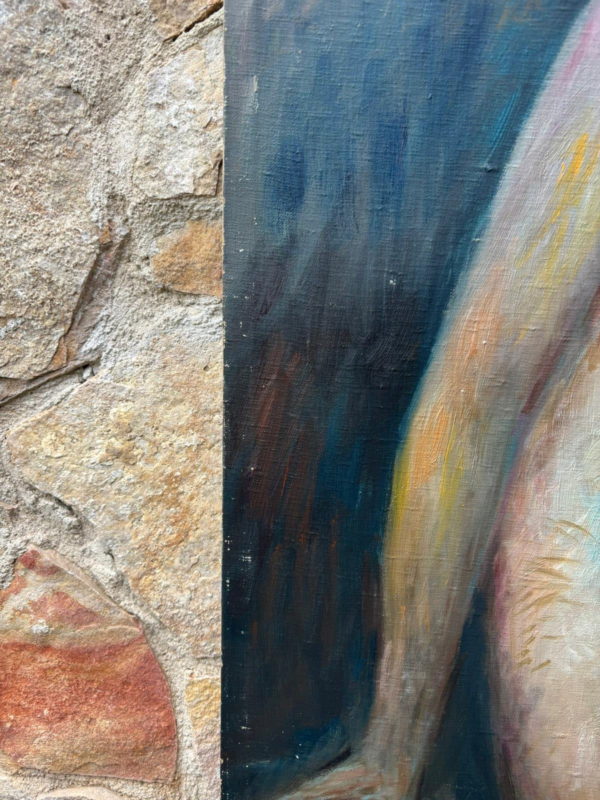Quadro -Nudo Artistico- dipinto a olio su tela