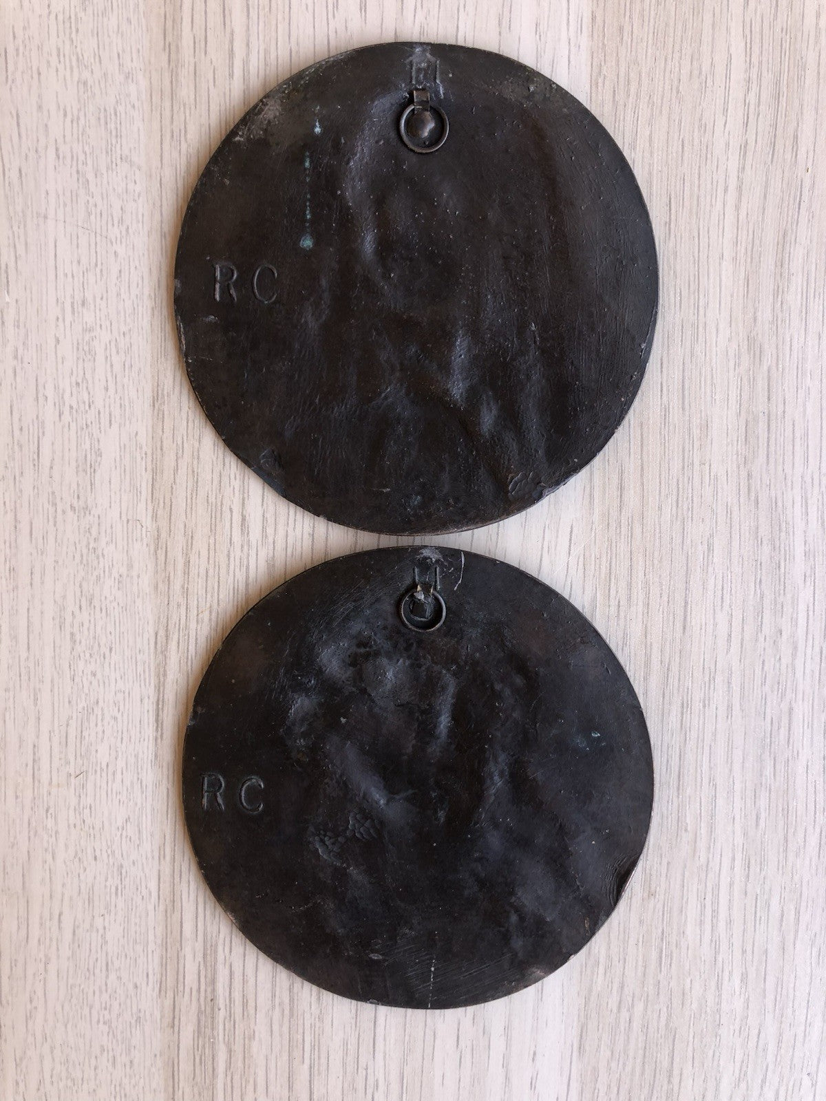 Quadri Placche Religiose In Bronzo