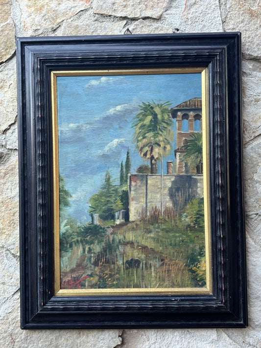Quadro -Paesaggio- dipinto a olio