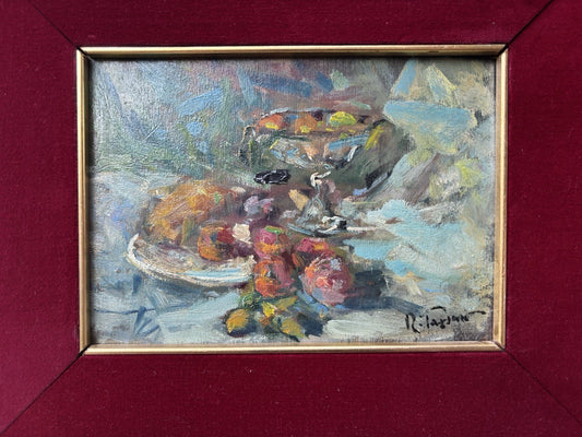 Quadro -Natura Morta- Renato Passaro dipinto a olio