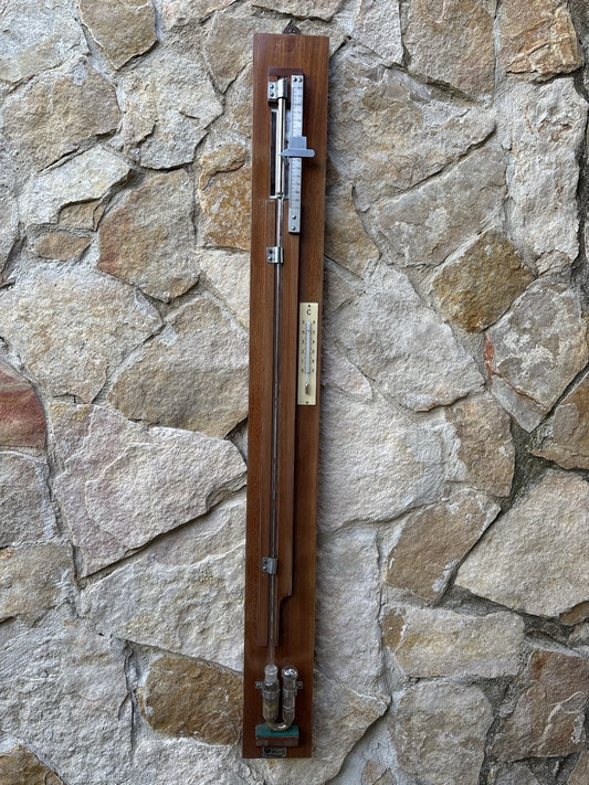 Barometer with antique thermometer -Officine Galileo Firenze--