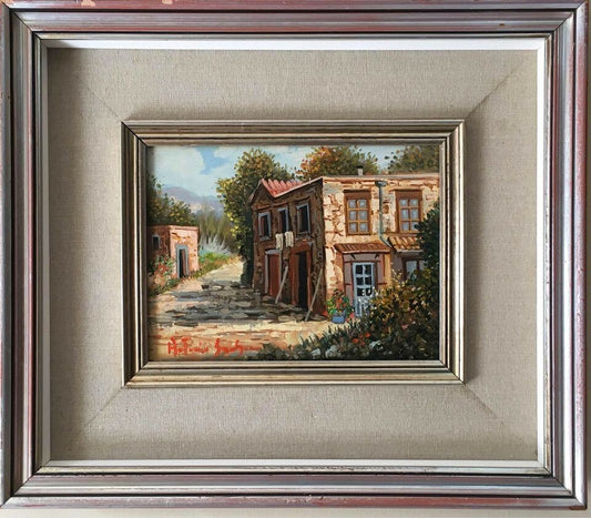 Quadro vintage dipinto a olio