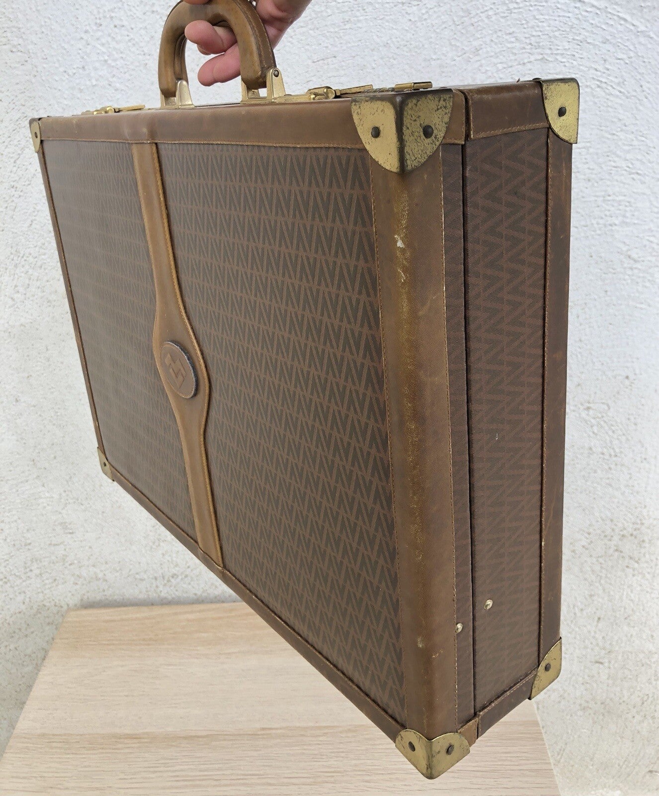 Valigia Valigetta Vintage Mario Valentino 24 Ore Made In Italy