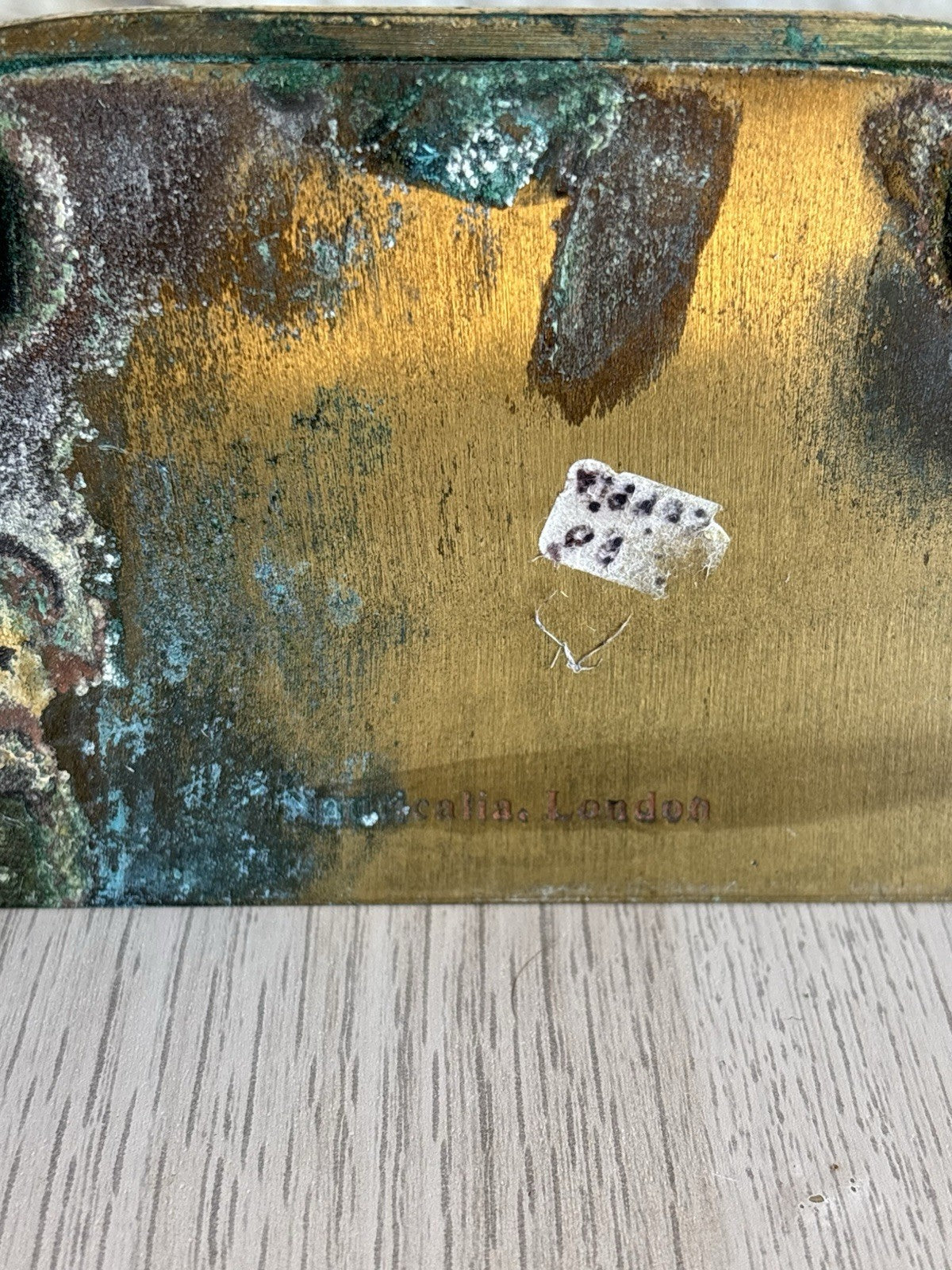 Fermalibri Vintage In Ottone