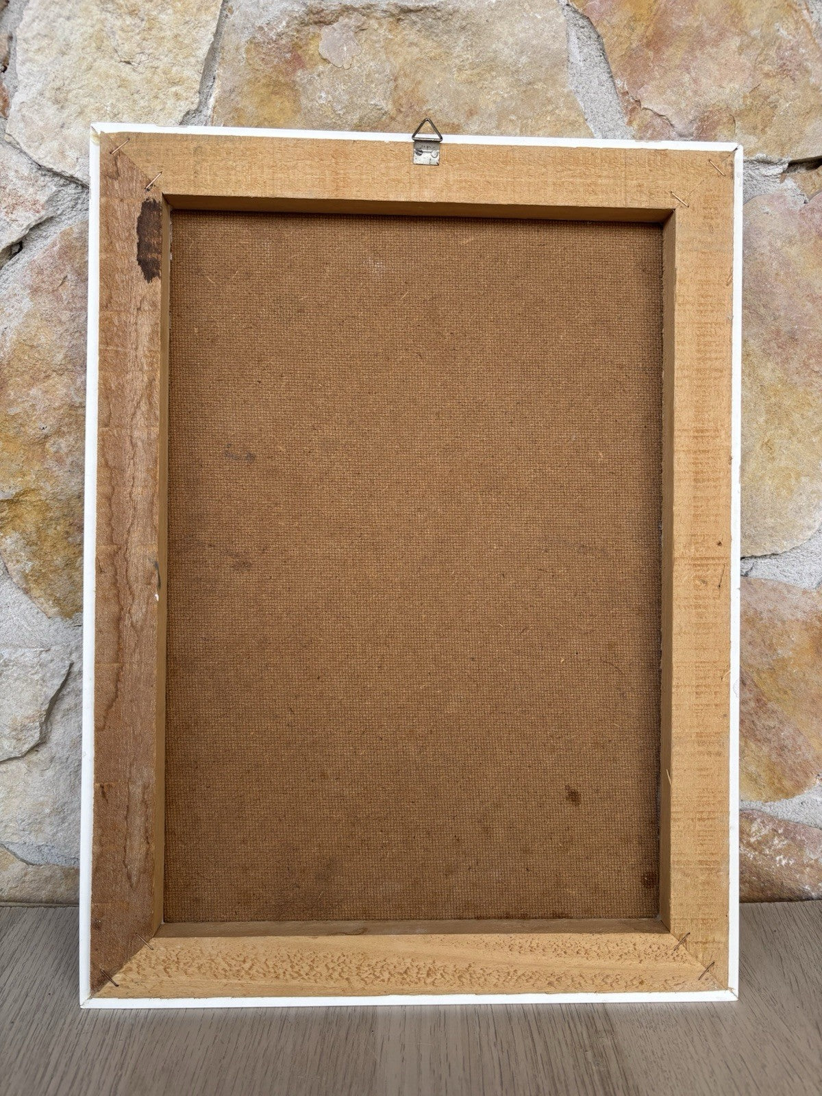 Quadro -Strada Con Campanile- dipinto a olio