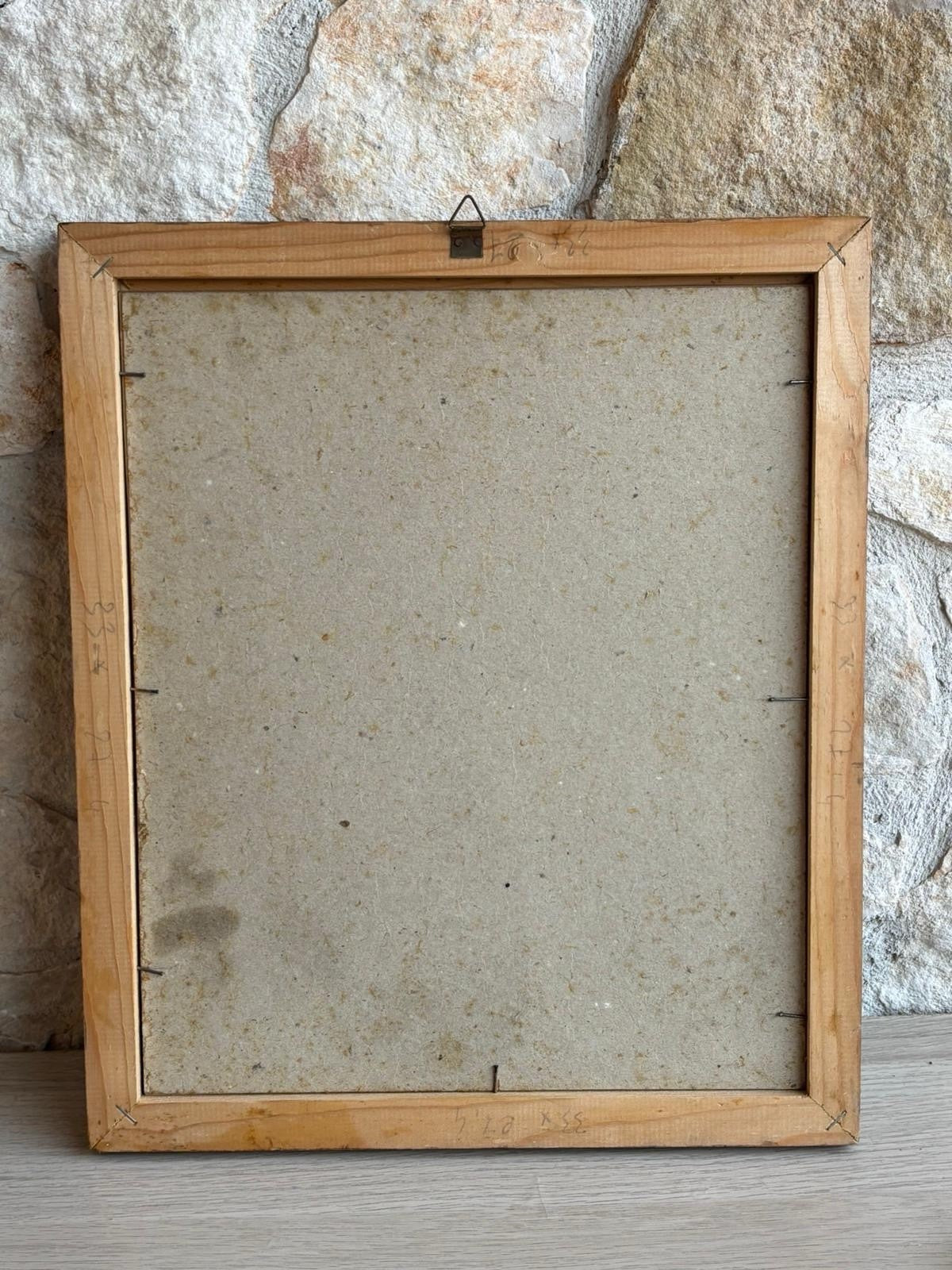 Quadro-Figura Astratta- Mario Sangiovanni tecnica mista