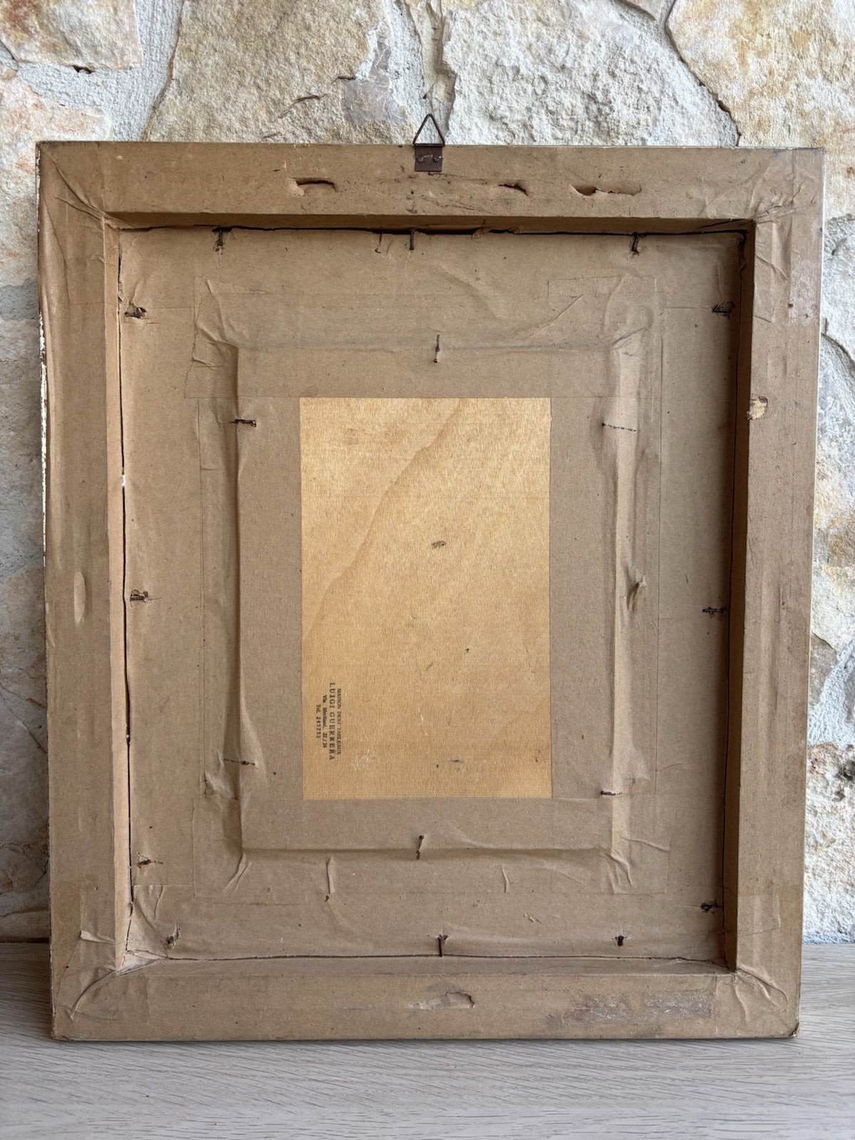 Quadro -Paesaggio Urbano- Renato Sassone Corsi dipinto a olio