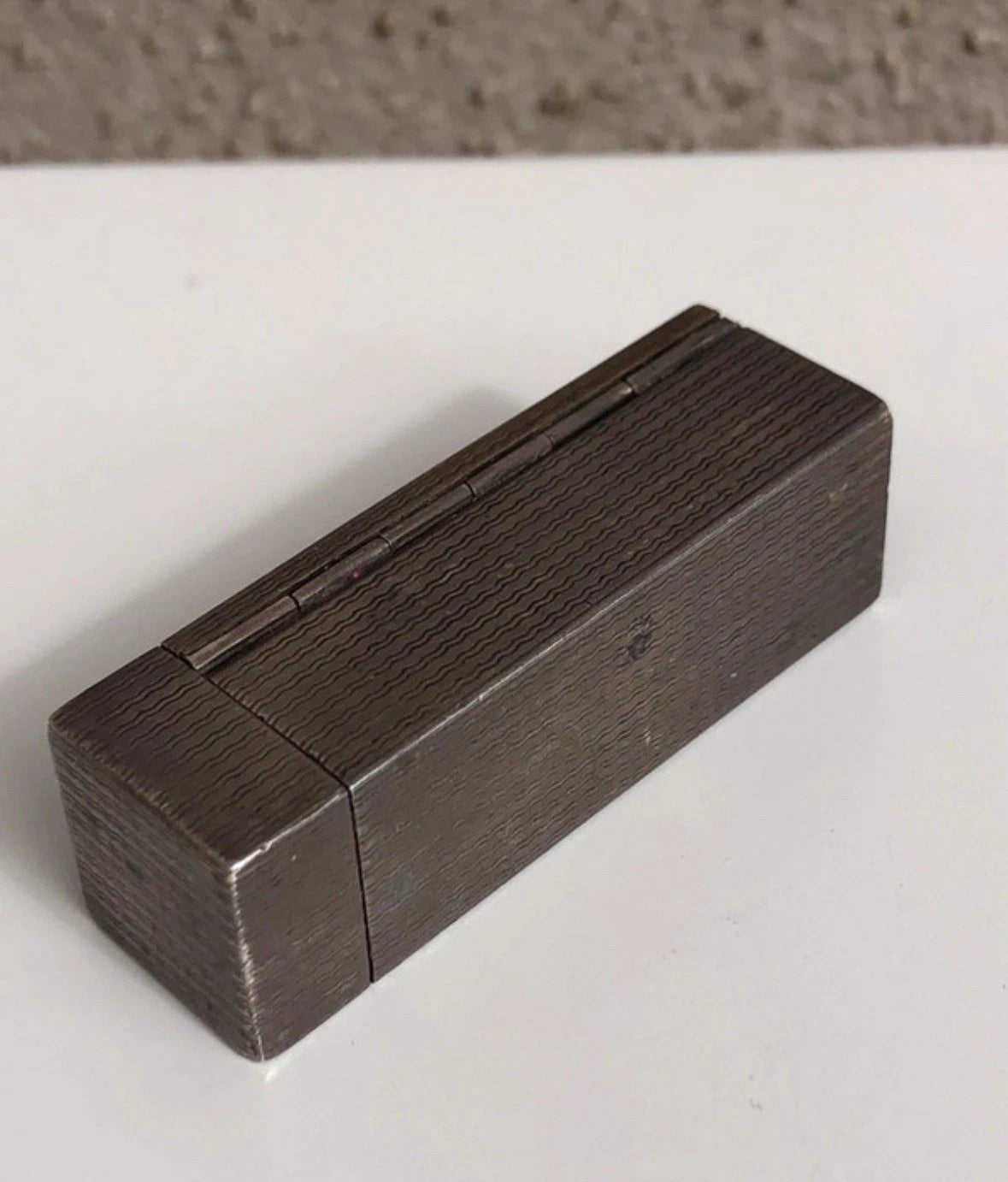 Portarossetto vintage in argento 800