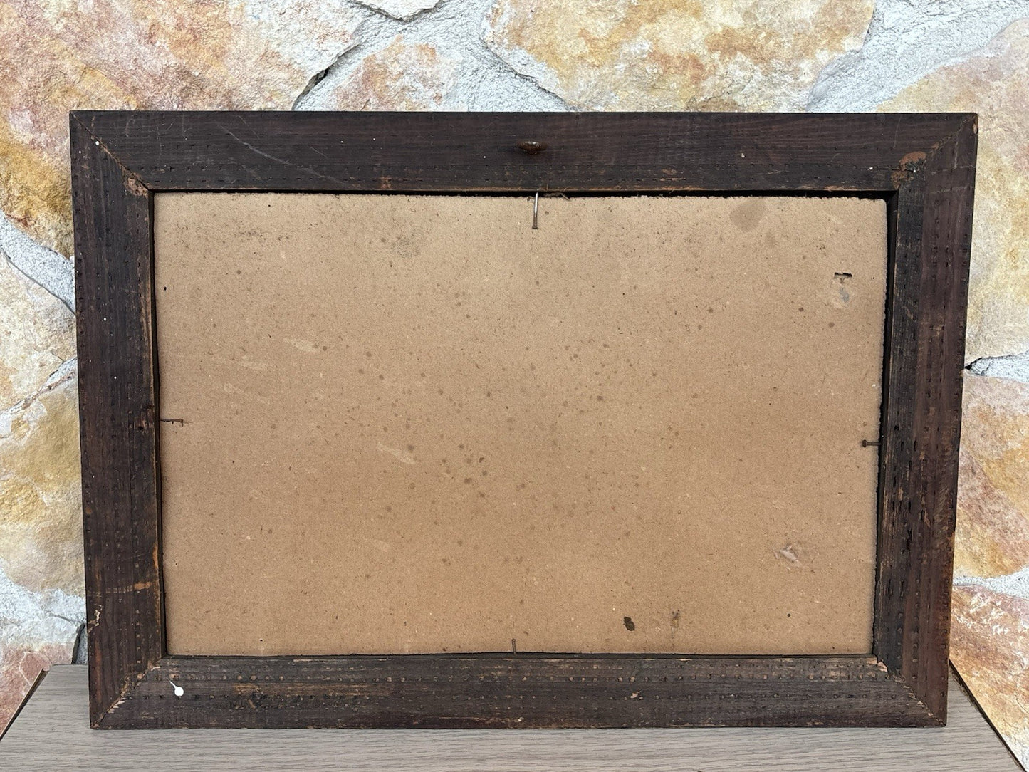 Quadro antico -Figure Animali- Federico De Curtis- pastello su carta