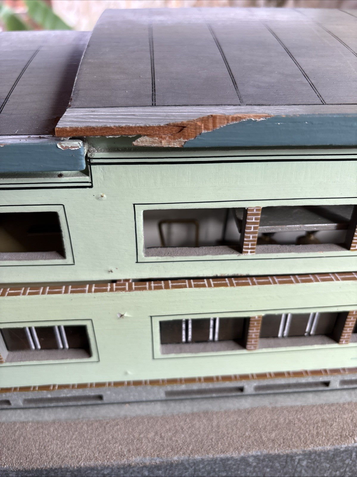 Modello Architettonico vintage, Olificio, Toffoli E Figli, Modello Scientifico