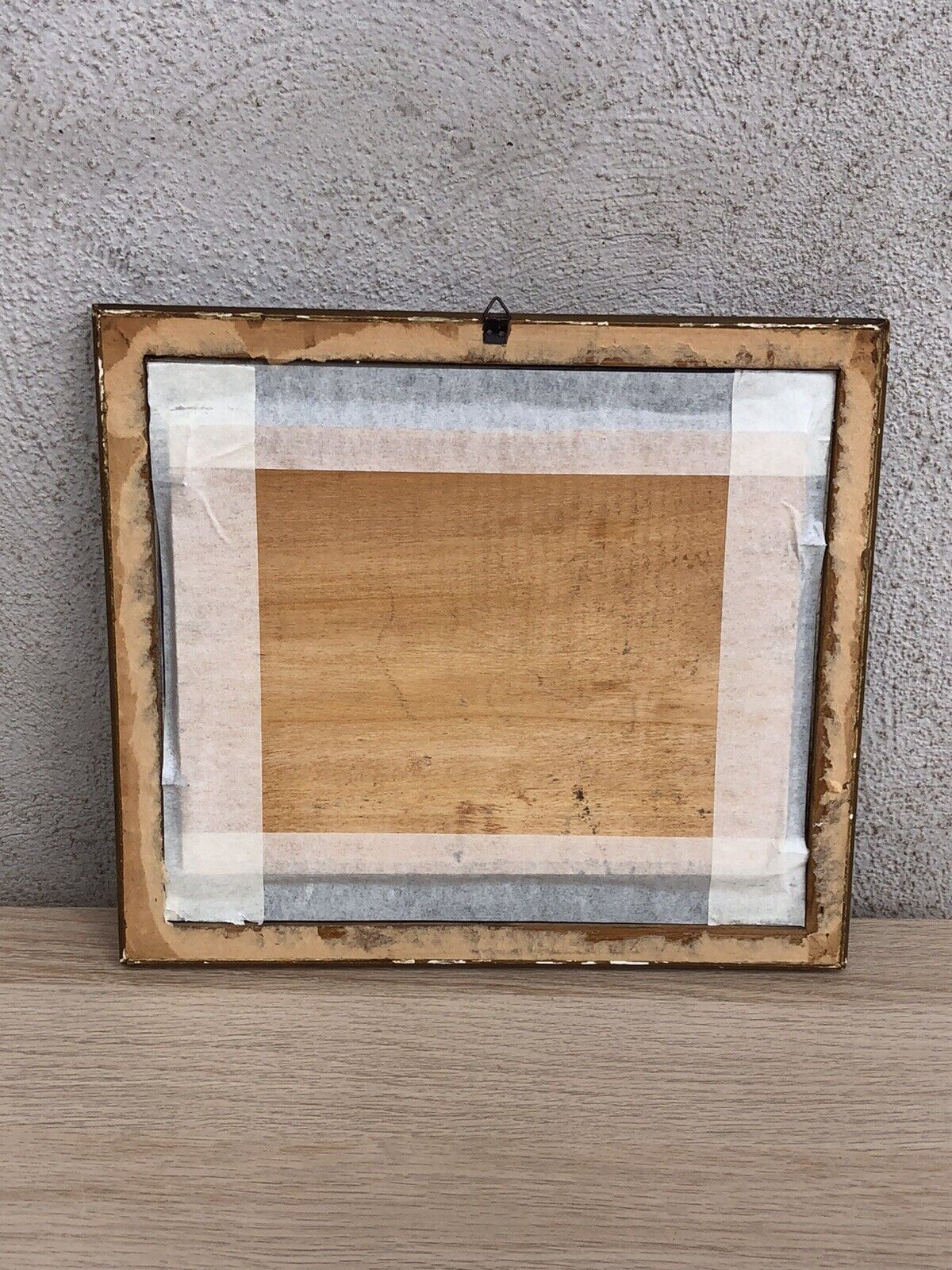 Quadro vintage -Paesaggio- dipinto a olio su tavoletta