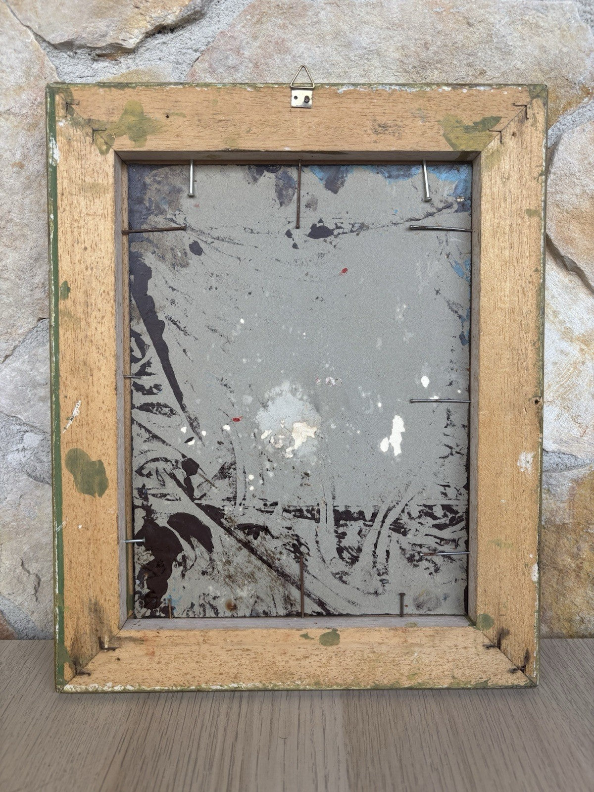 Quadro vintage -Fiori- dipinto a olio
