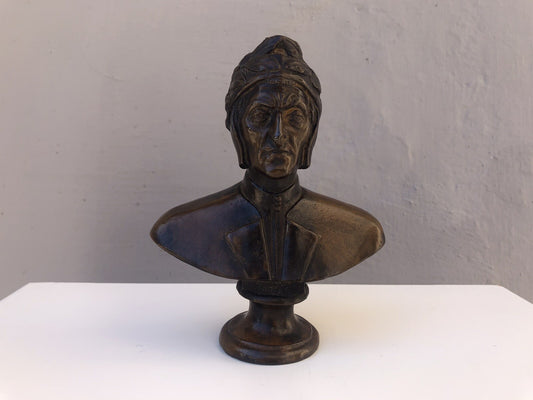 Scultura Dante Alighieri in bronzo