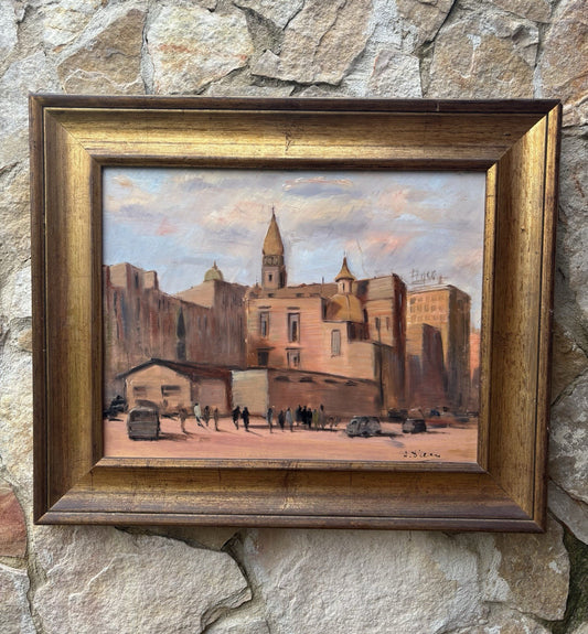 Quadro -Pozzuoli- Antonio D’Urso dipinto a olio