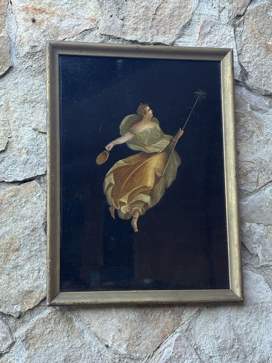 Quadro antico -Figura- dipinto a olio