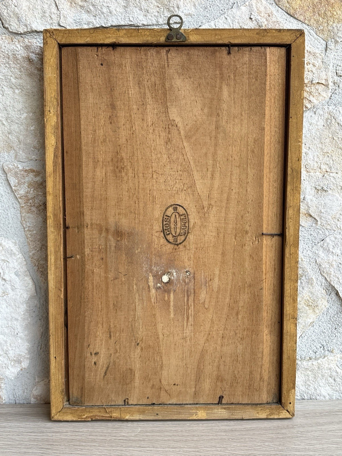 Quadro antico -Fiori- dipinto a olio su tavola