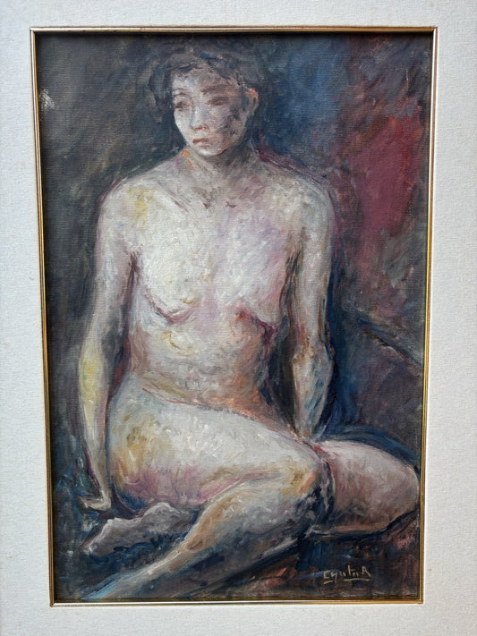 Quadro -Nudo Artistico- Rubens Capaldo dipinto a olio su tela