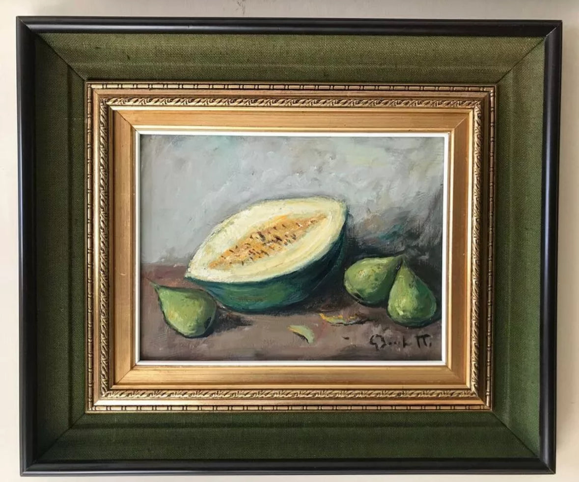 Quadro vintage Gaetano Bocchetti dipinto a olio