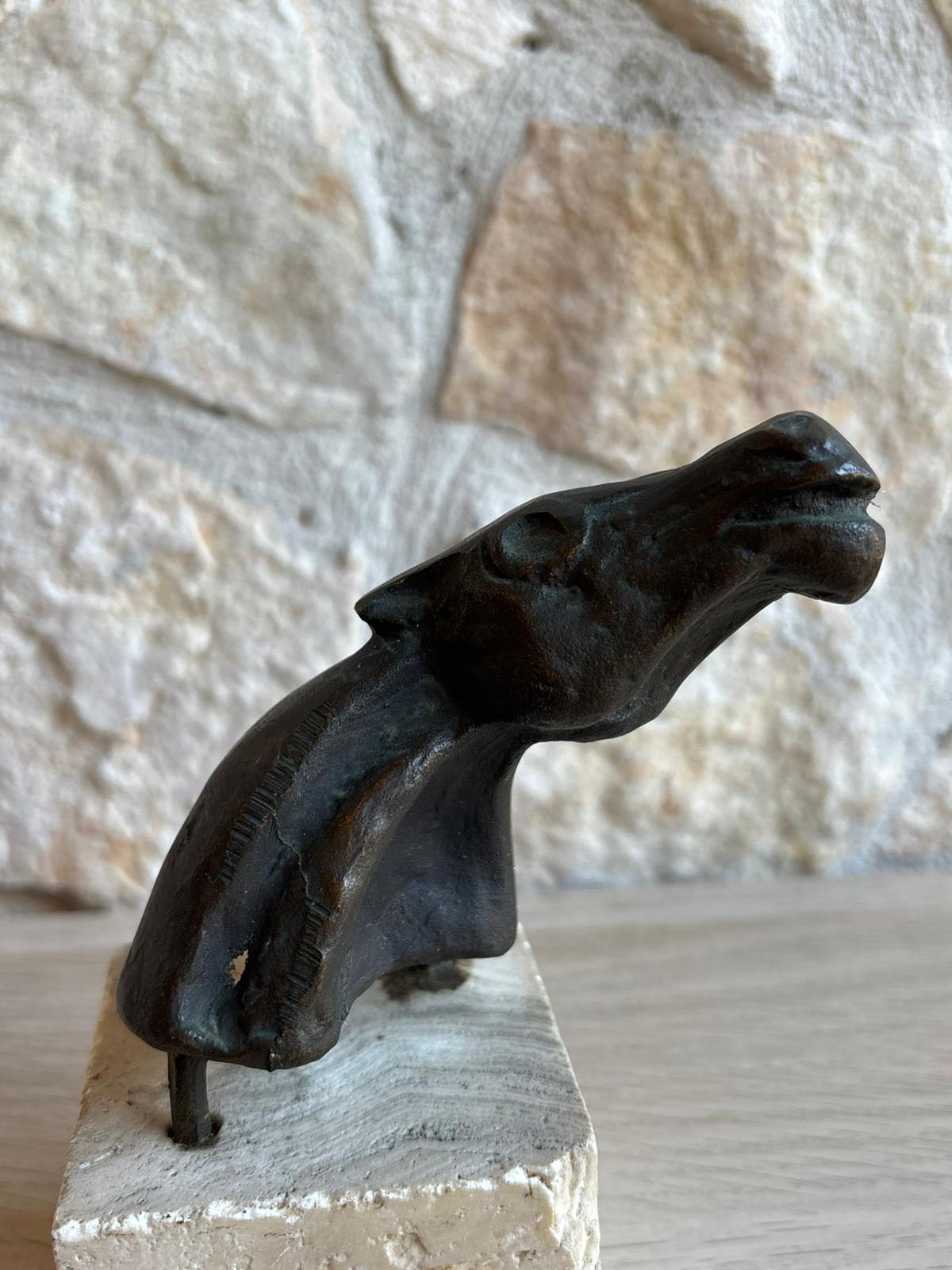 Scultura Vintage, Cavallo In Bronzo- Cassinari