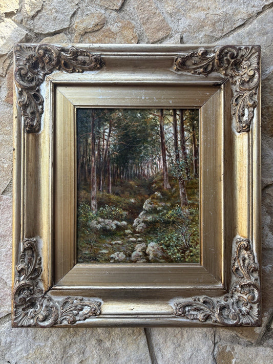 Quadro -Boschi Del Faito- Salvatore Maresca- dipinto a olio