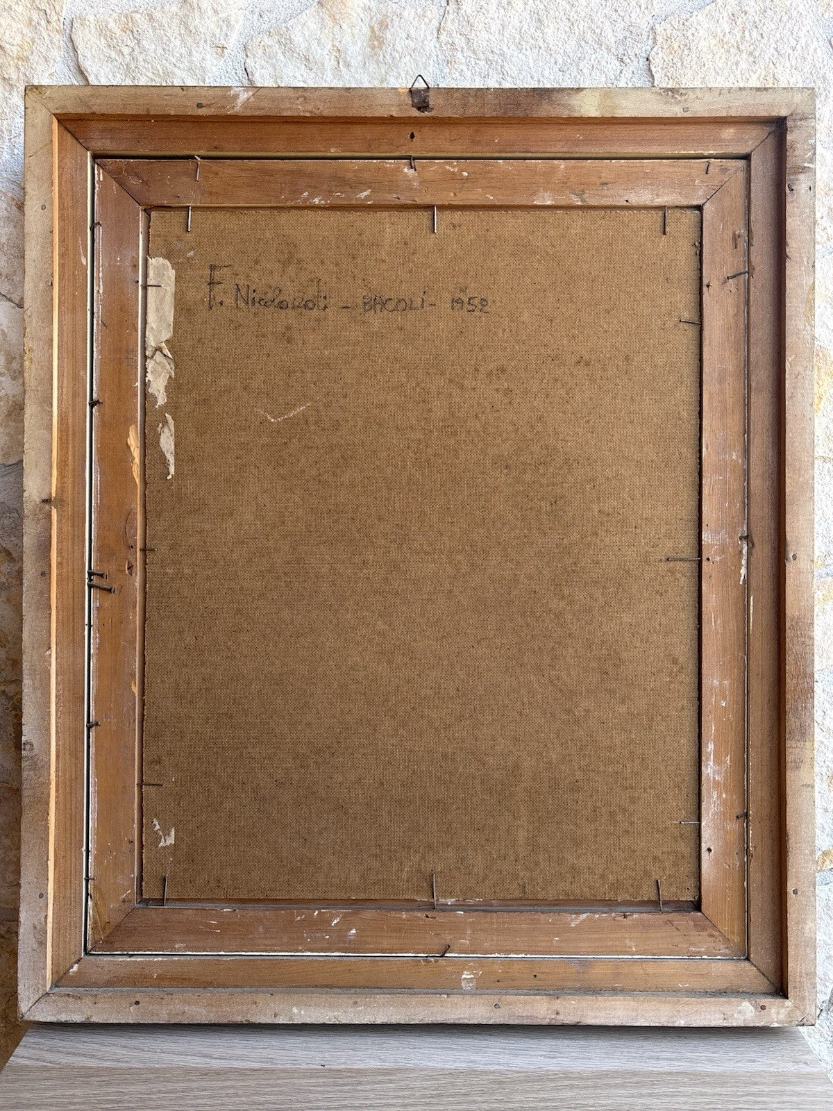 Quadro -Bacoli- Francesco Nicolardi- dipinto a olio