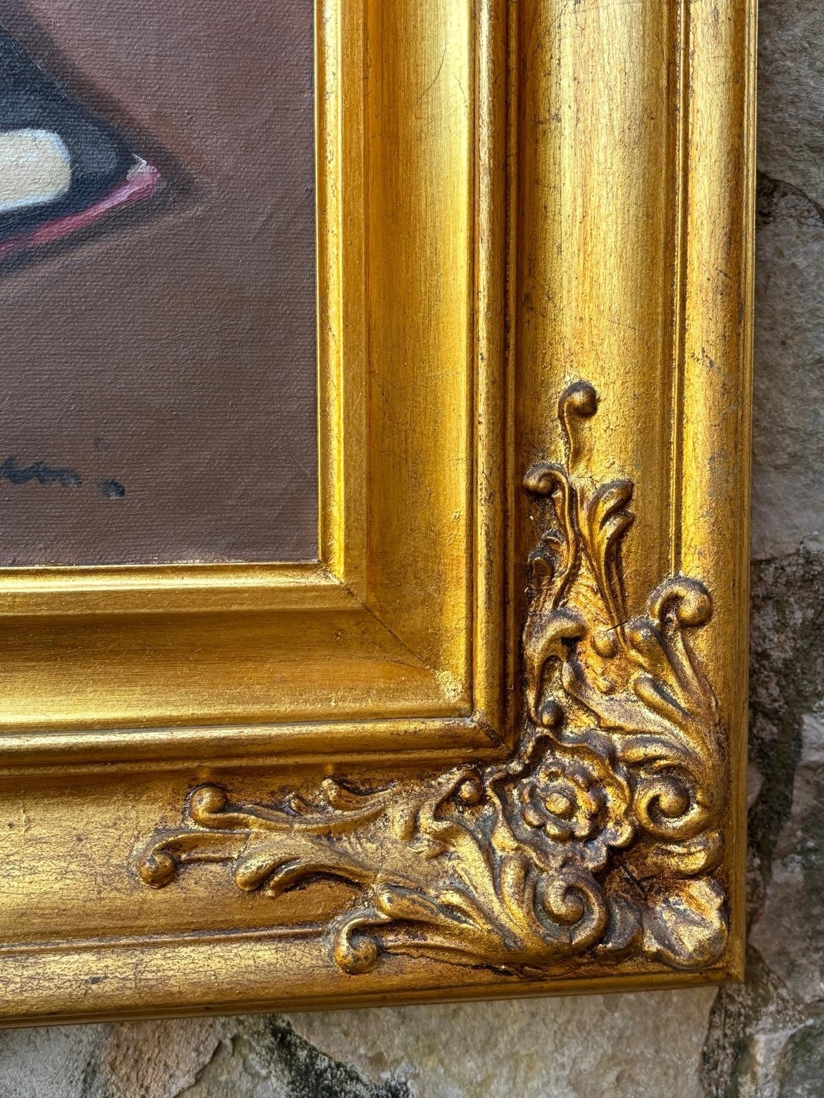 Quadro -Natura Morta- Raffaele Pucci- dipinto a olio su tela