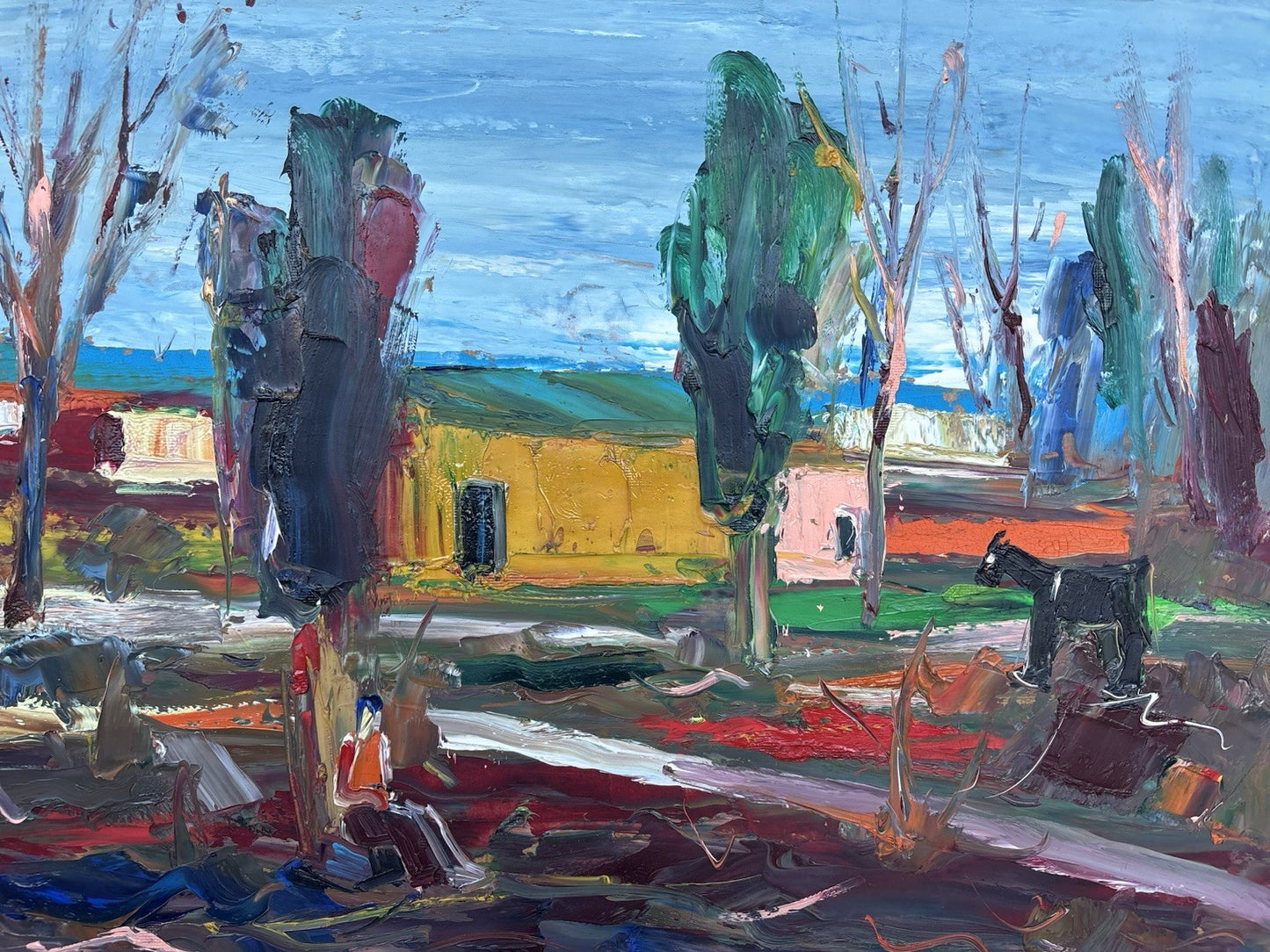 Quadro -Paesaggio- Luigi Cerqua- dipinto a olio