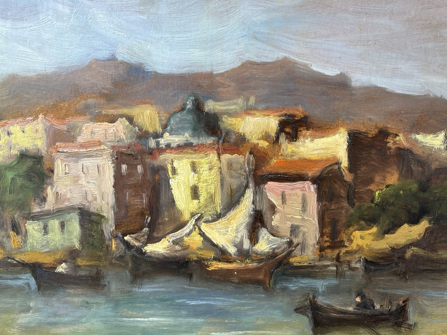 Quadro -Bacoli- Francesco Nicolardi- dipinto a olio