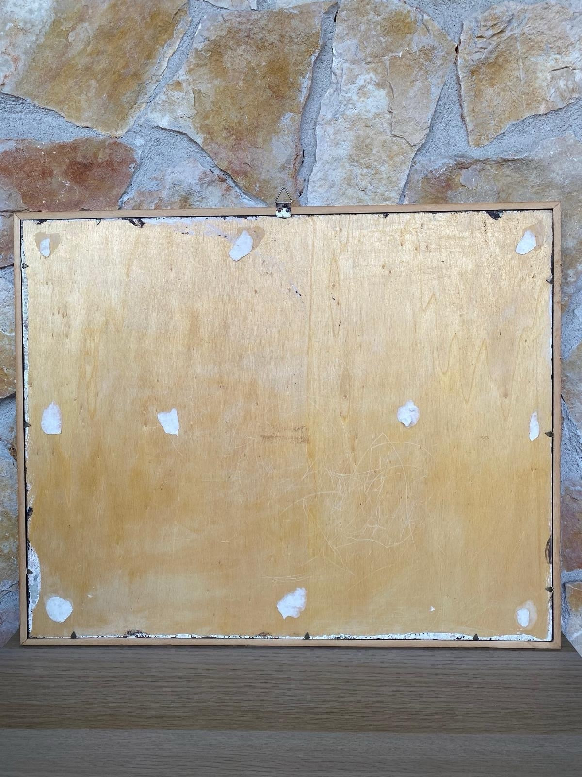 Quadro -Al Bar- dipinto a olio
