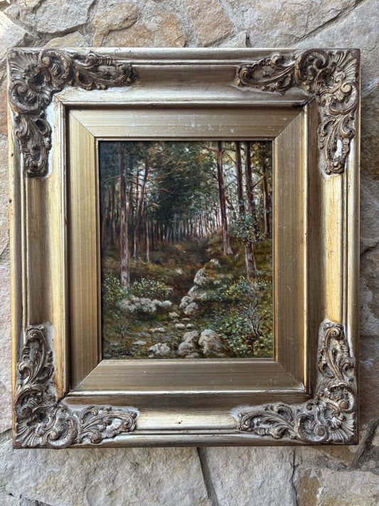 Quadro -Boschi Del Faito- Salvatore Maresca- dipinto a olio