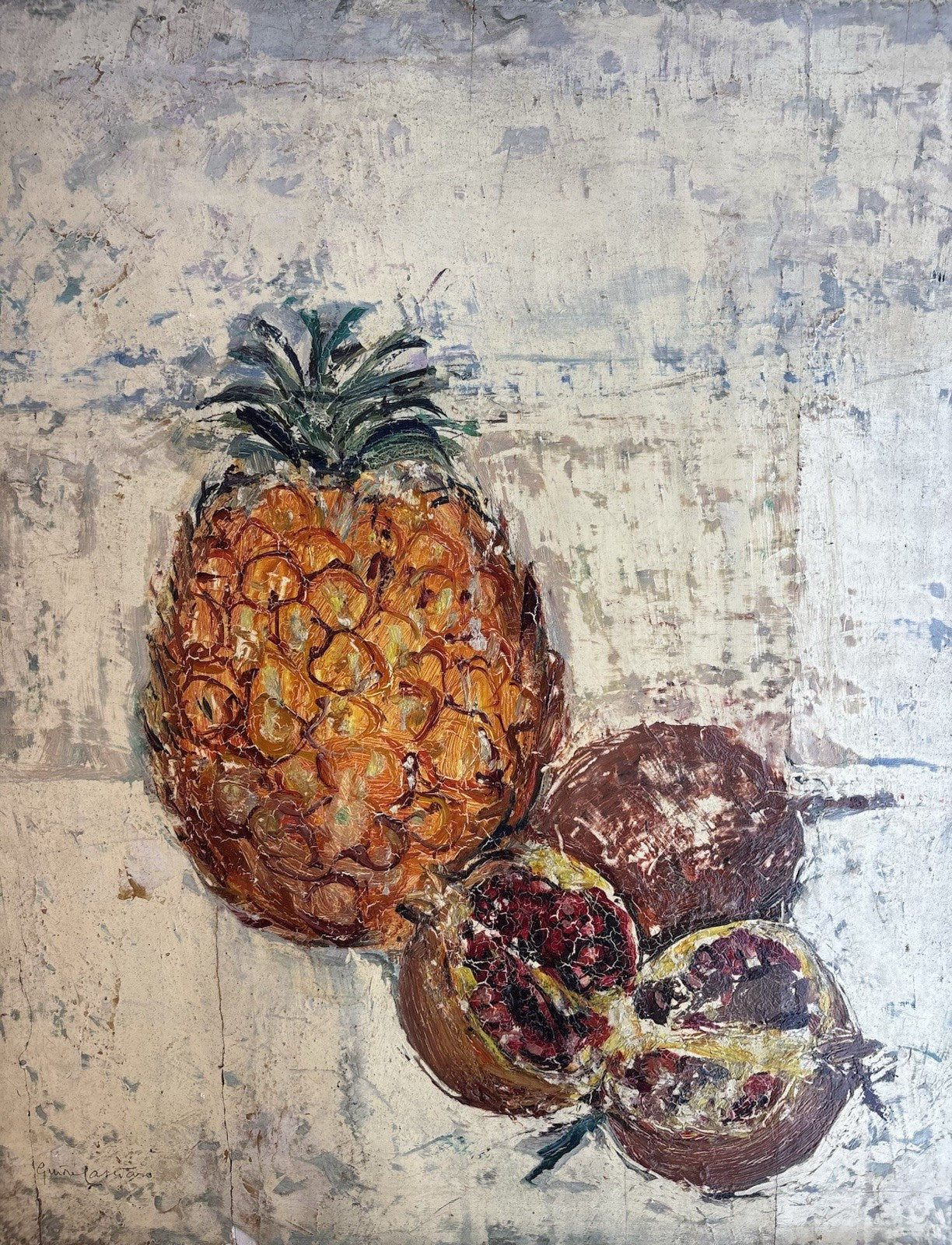 Quadro -Natura Morta- Guido Casciaro- dipinto a olio