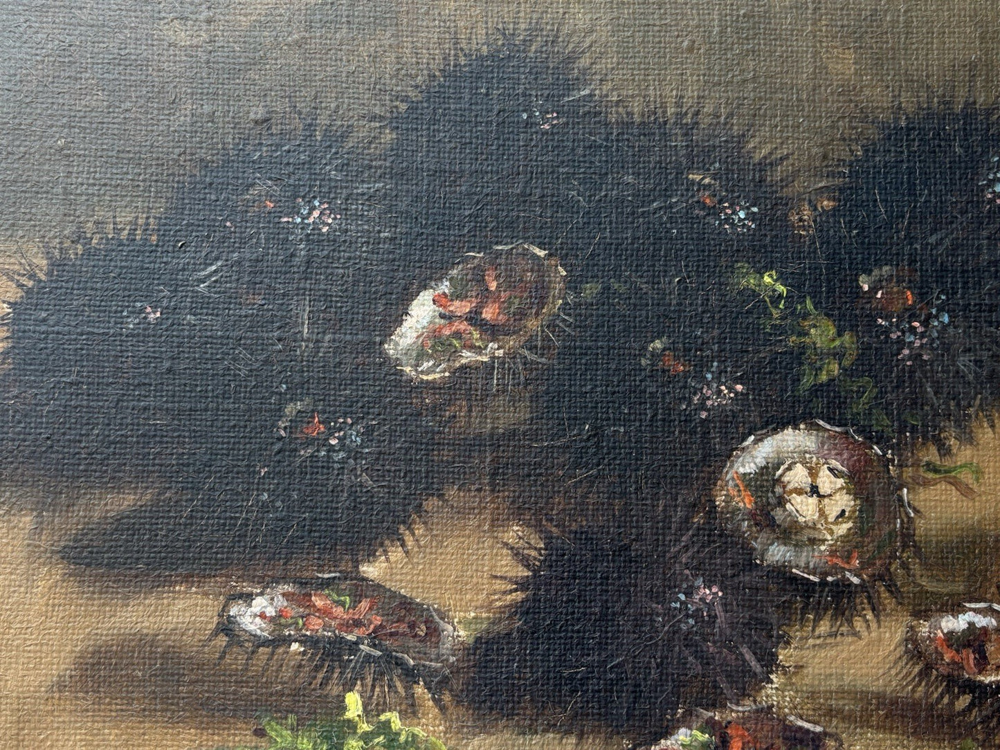 Quadro -Ricci Di Mare- Luigi Seme- dipinto a olio su tela