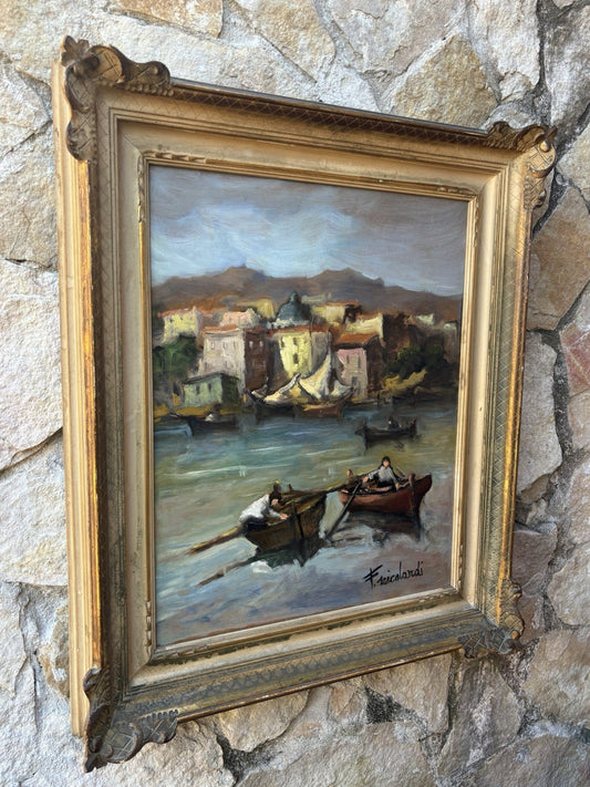 Quadro -Bacoli- Francesco Nicolardi- dipinto a olio