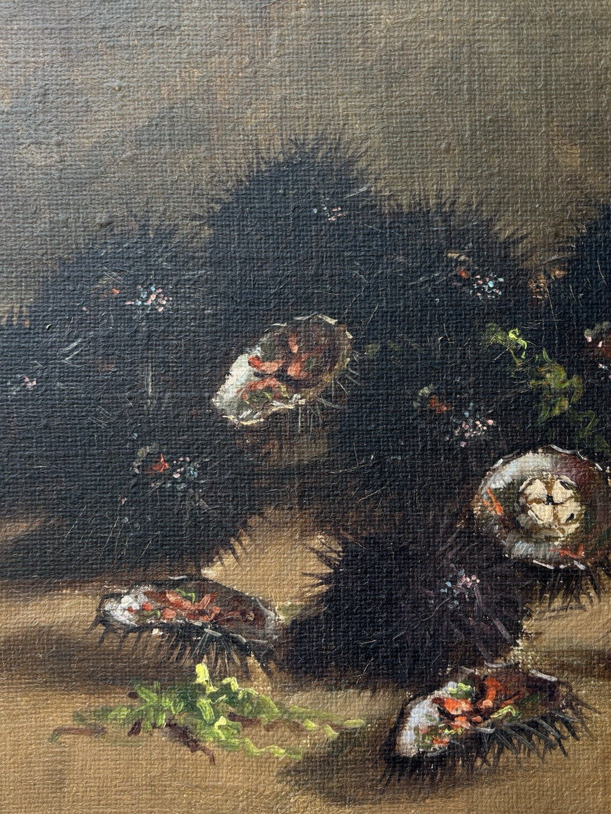 Quadro -Ricci Di Mare- Luigi Seme- dipinto a olio su tela