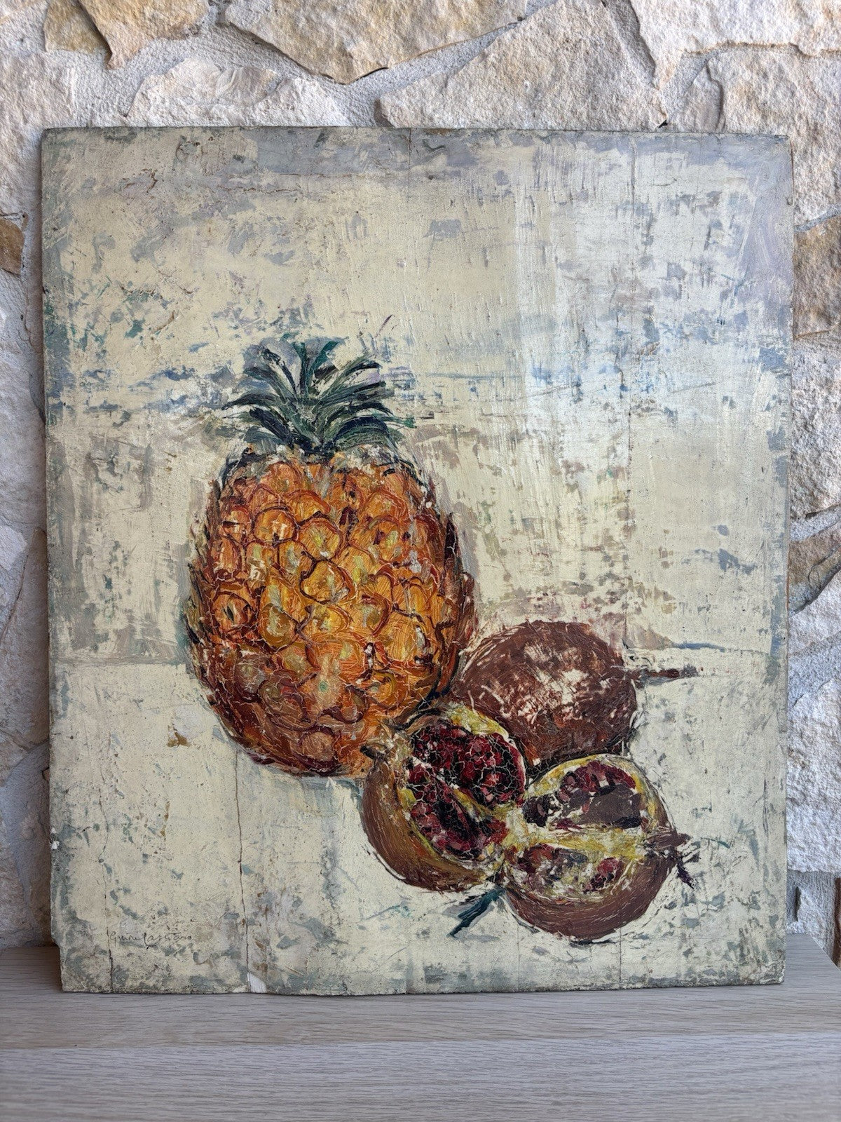Quadro -Natura Morta- Guido Casciaro- dipinto a olio
