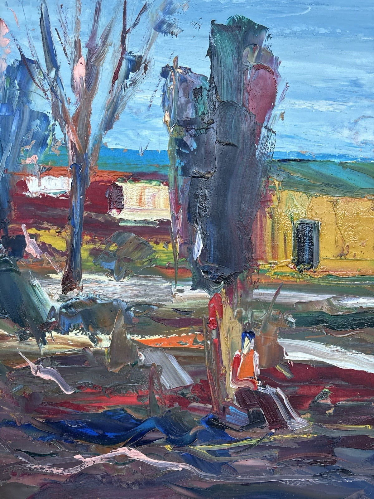 Quadro -Paesaggio- Luigi Cerqua- dipinto a olio