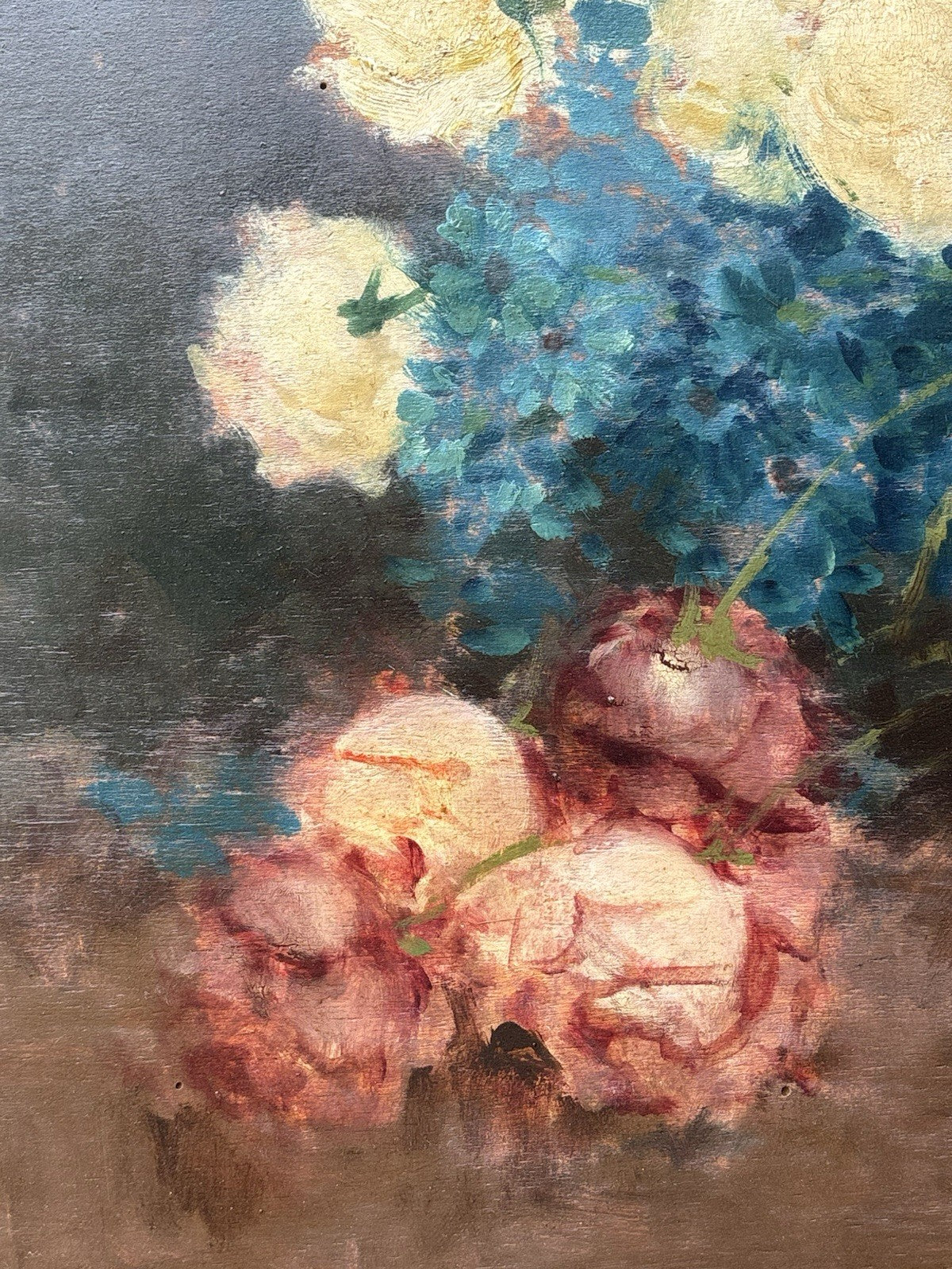 Quadro antico -Vaso Con Fiori- Giuseppe Alberto Cocco- dipinto a olio