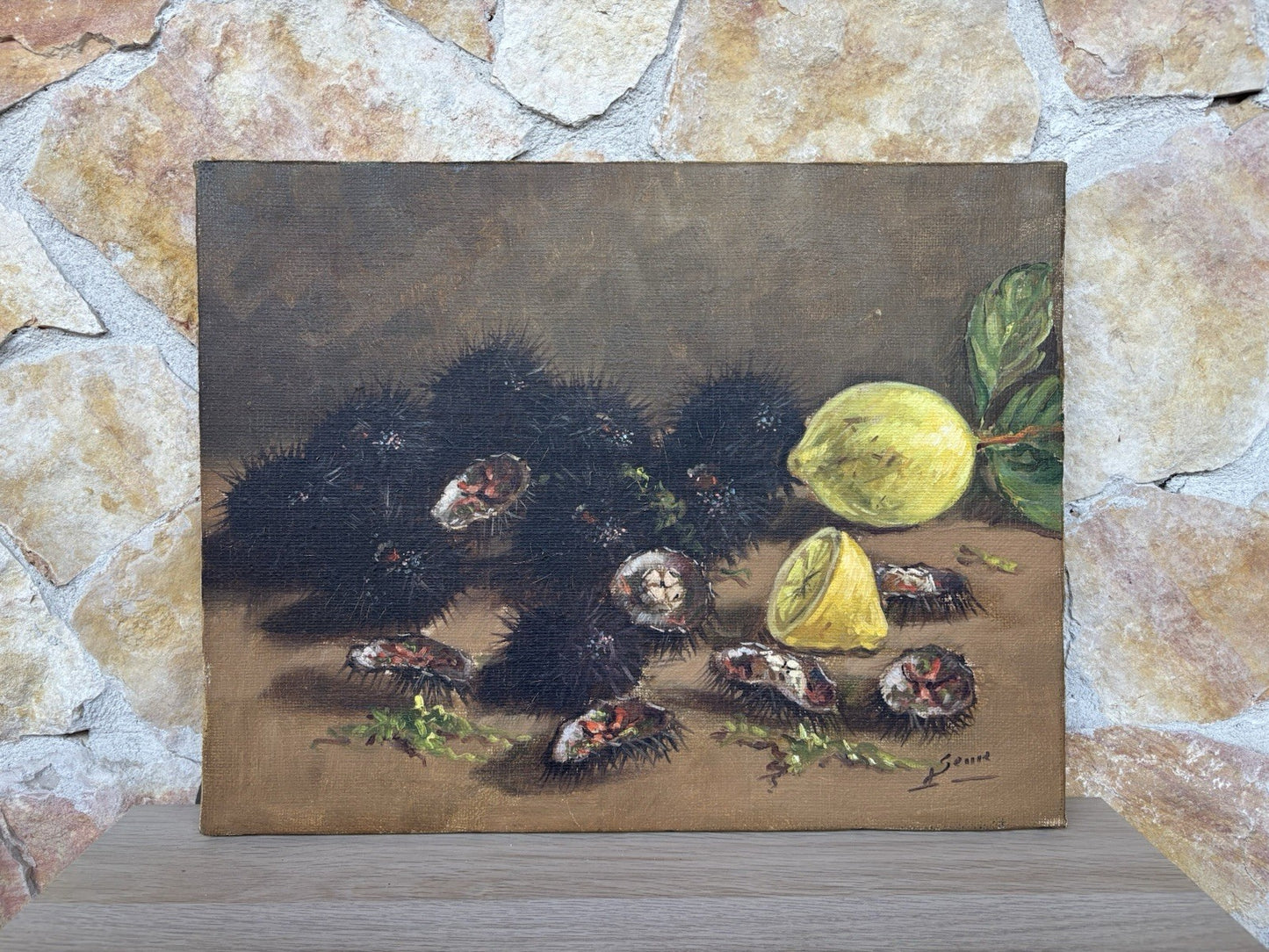 Quadro -Ricci Di Mare- Luigi Seme- dipinto a olio su tela