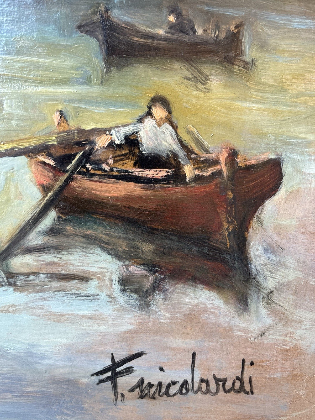 Quadro -Bacoli- Francesco Nicolardi- dipinto a olio
