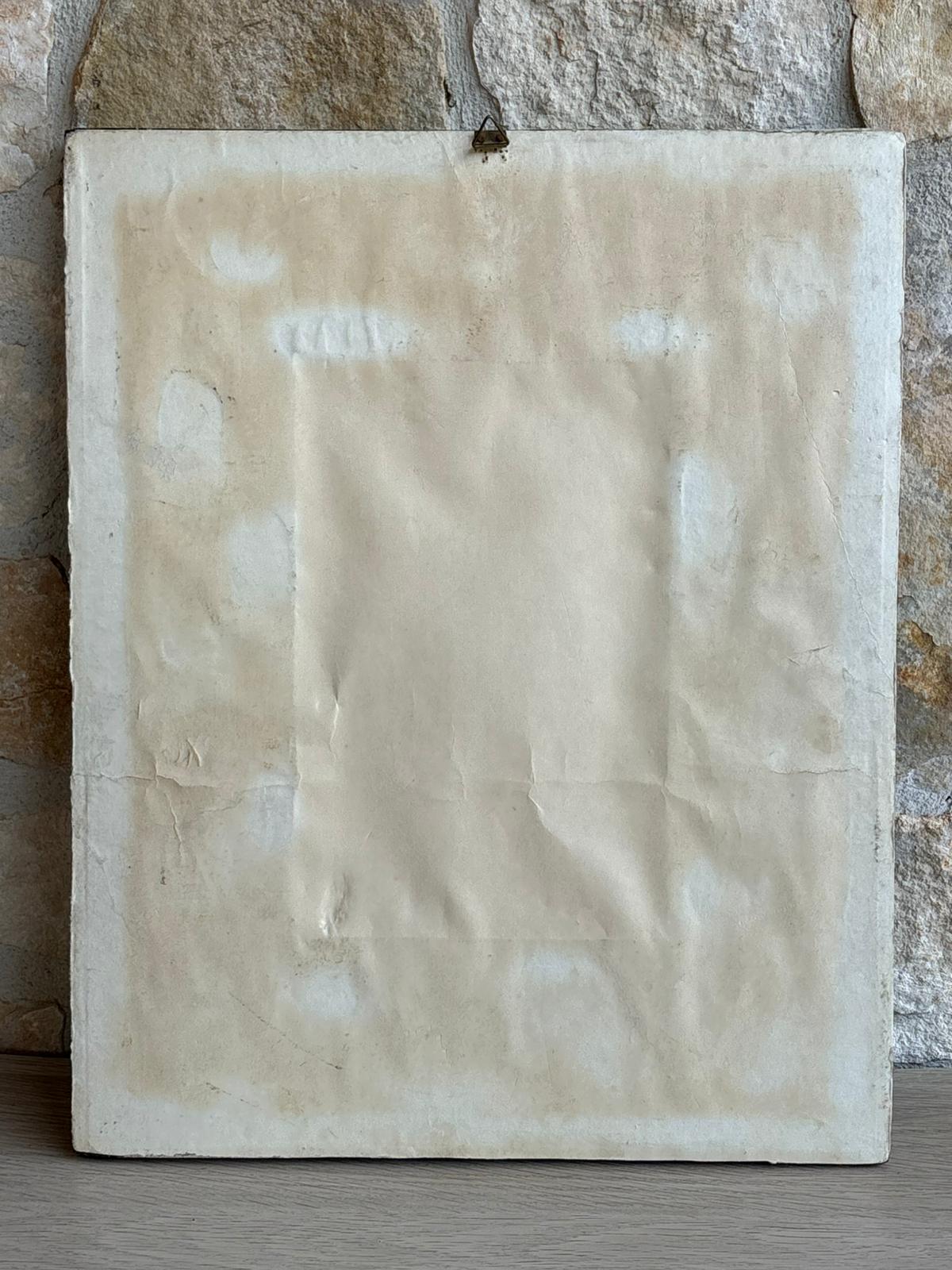 Specchio Vintage Peruviano, con particolari vetri dipinti