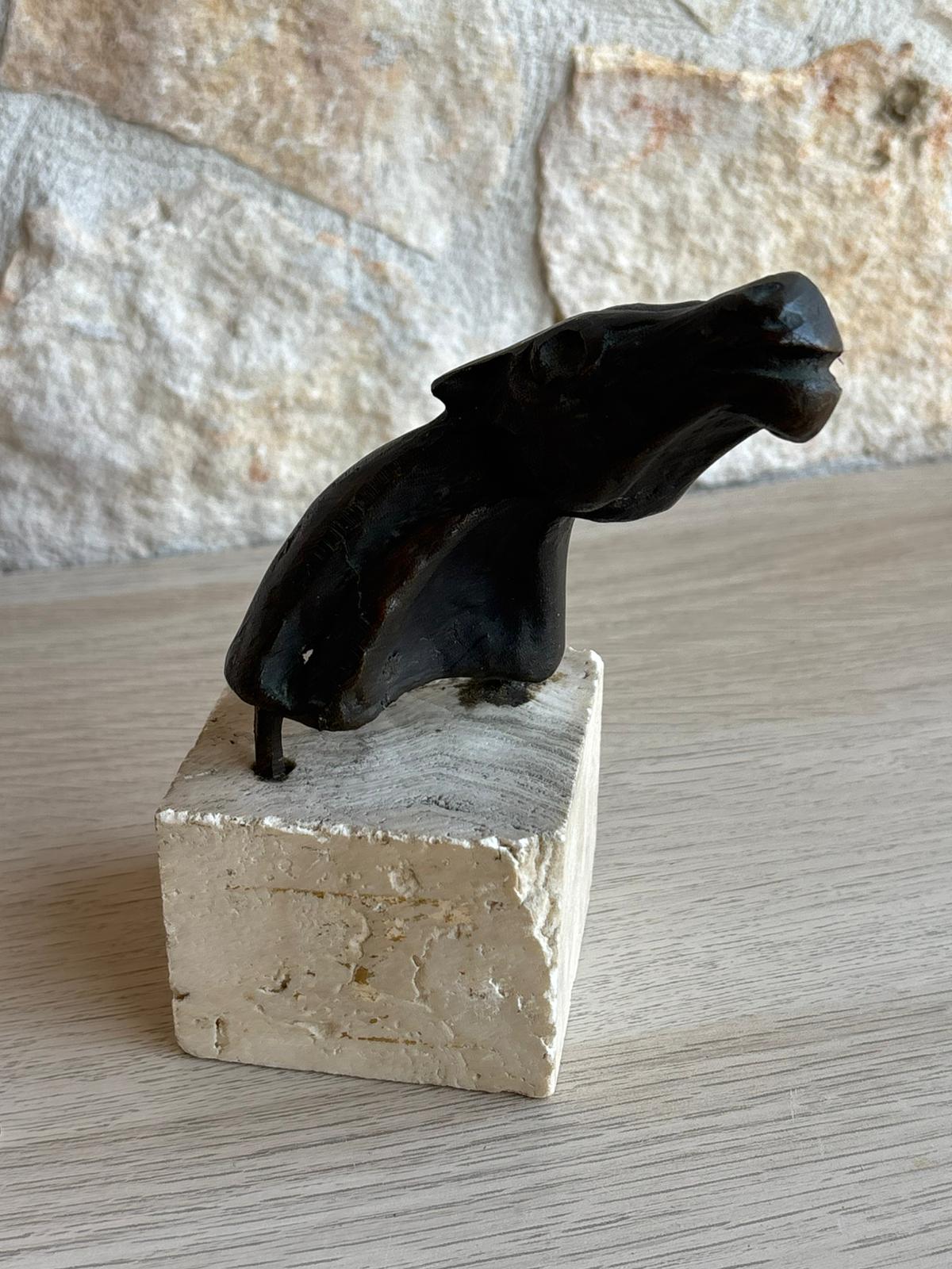 Scultura Vintage, Cavallo In Bronzo- Cassinari