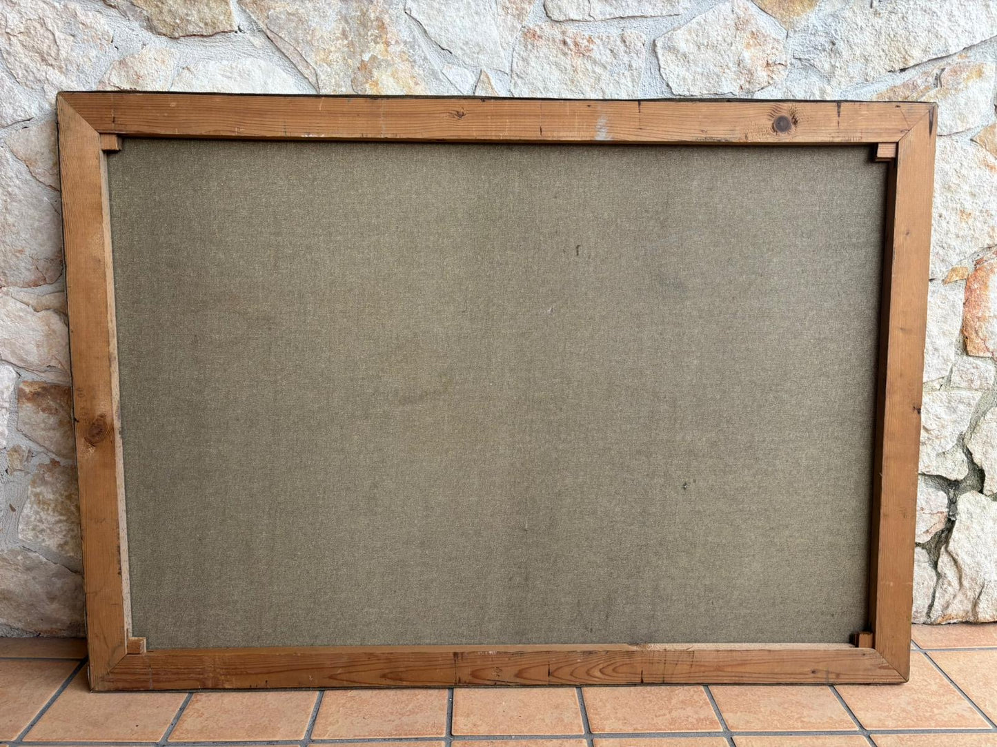 Grande Quadro -Tavola Imbandita- dipinto a olio su tela