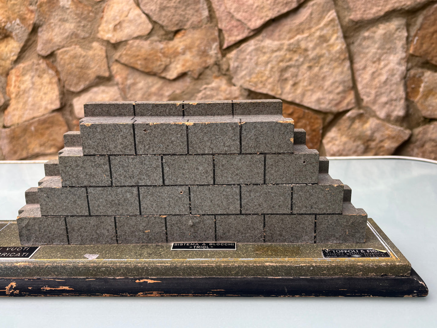 Modello Architettonico Vintage Anni ‘50, V.Toffoli &Figli