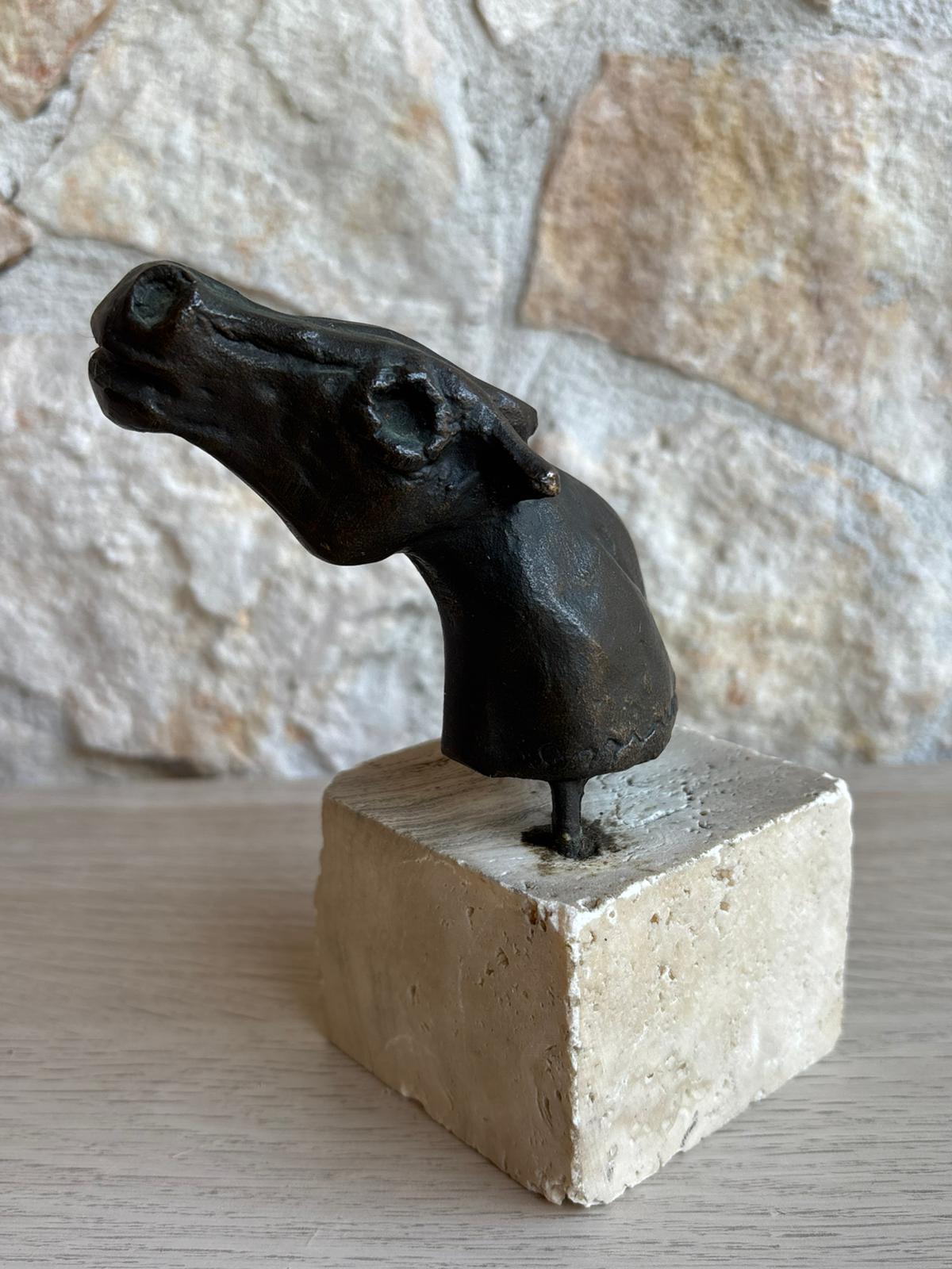 Scultura Vintage, Cavallo In Bronzo- Cassinari
