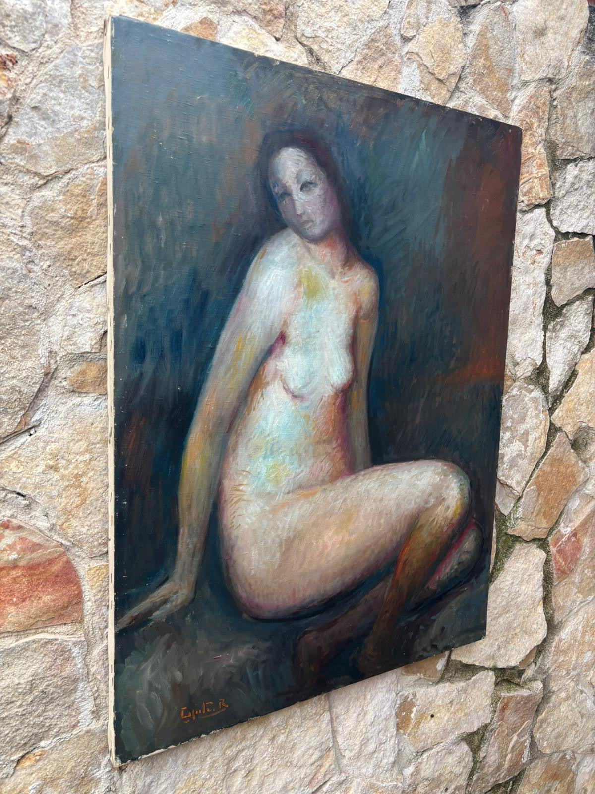Quadro -Nudo Artistico- dipinto a olio su tela