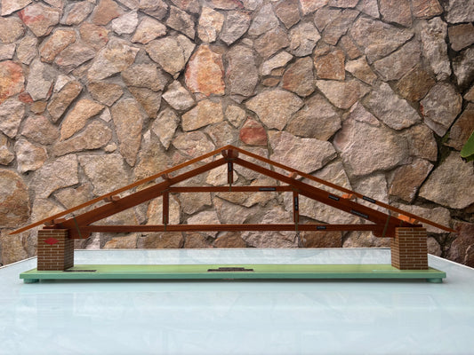 Modello Architettonico Vintage Anni ‘50, Didattico -V.Toffoli & Figli