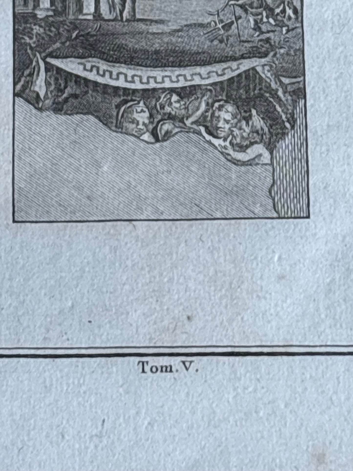 Stampa di acquaforte antica