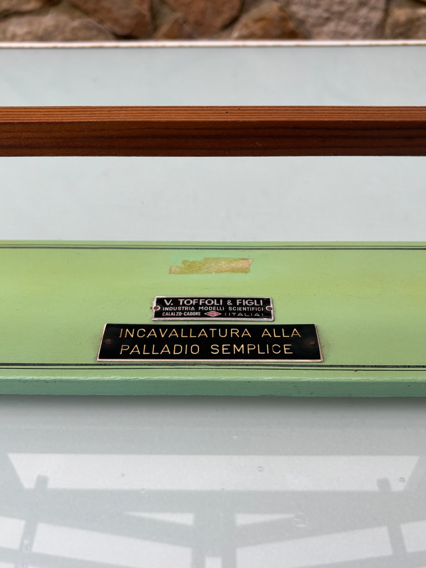 Modello Architettonico Vintage Anni ‘50, Didattico -V.Toffoli & Figli