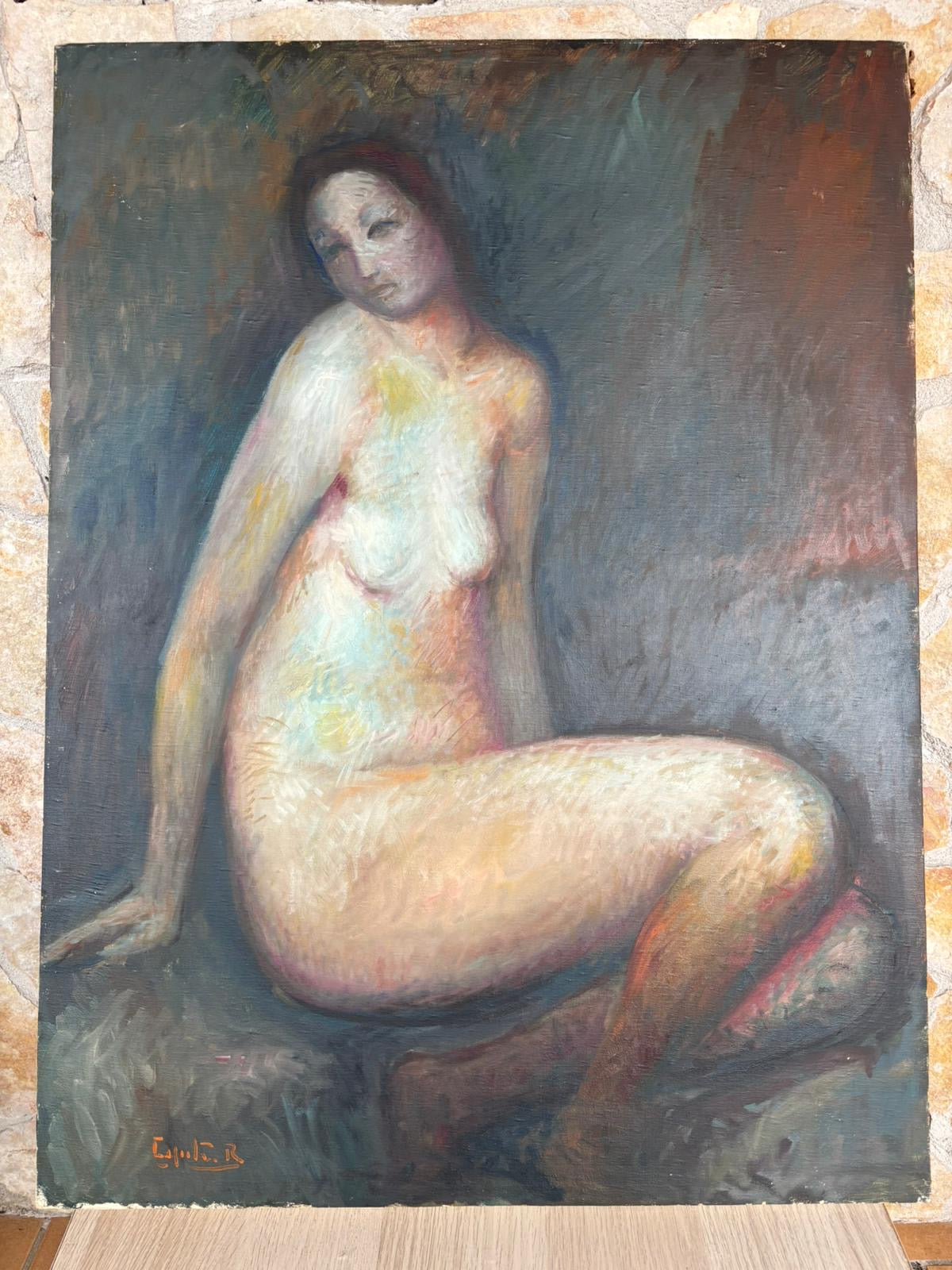 Quadro -Nudo Artistico- dipinto a olio su tela